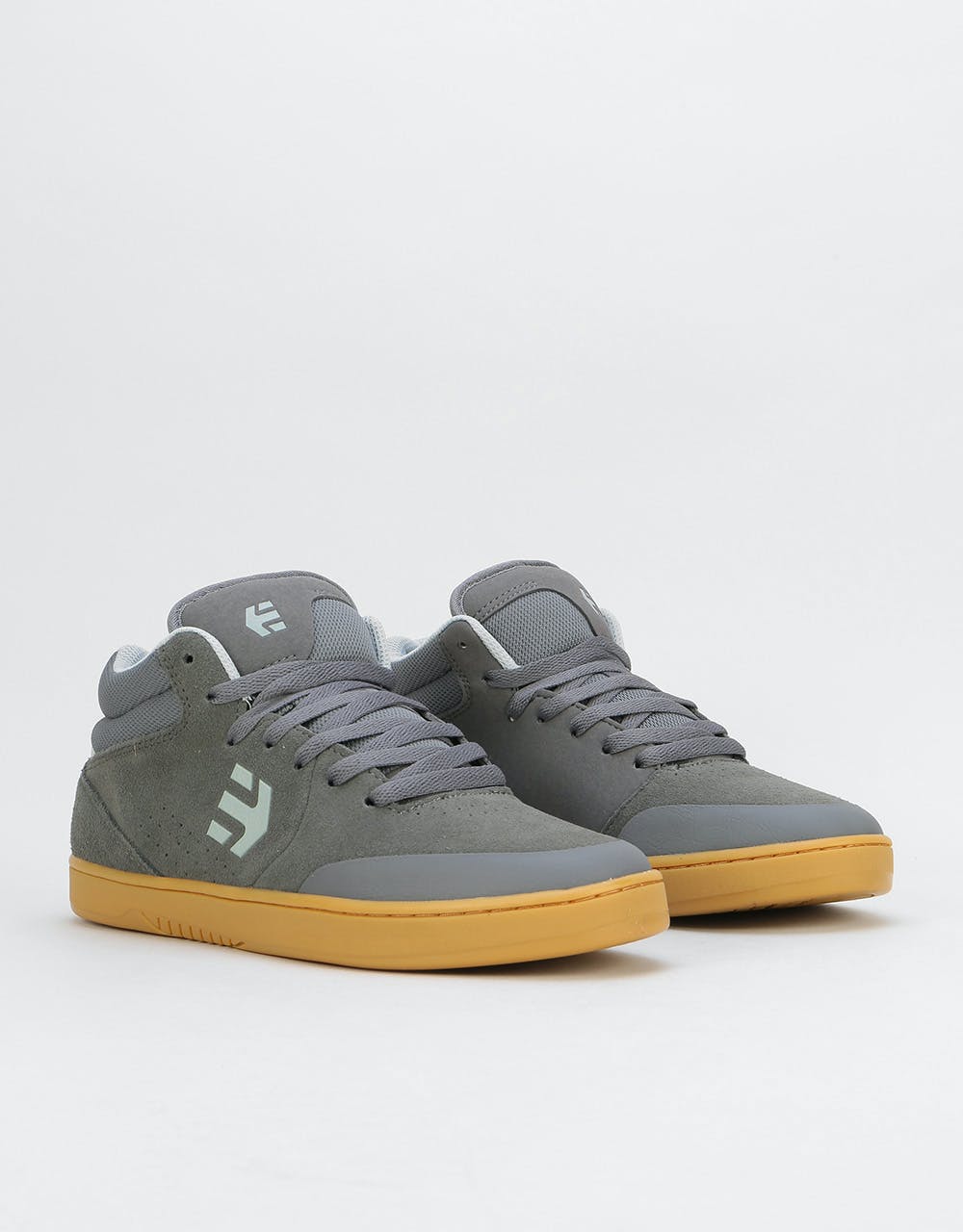 Etnies x Michelin Marana Mid Skate Shoes - Grey/Gum