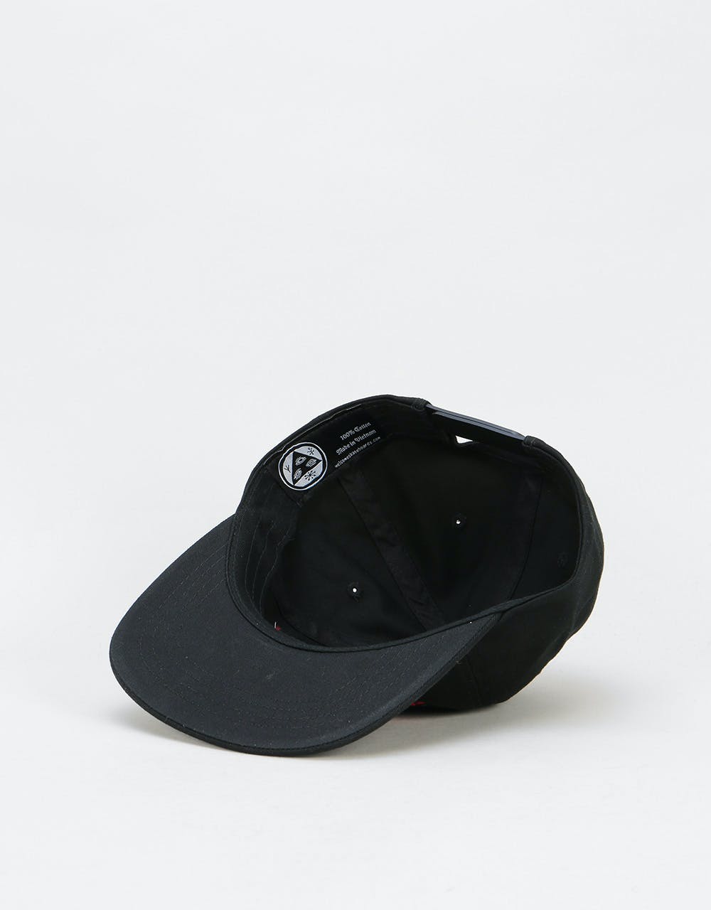 Welcome Interdimensional Unstructured Snapback Cap - Black