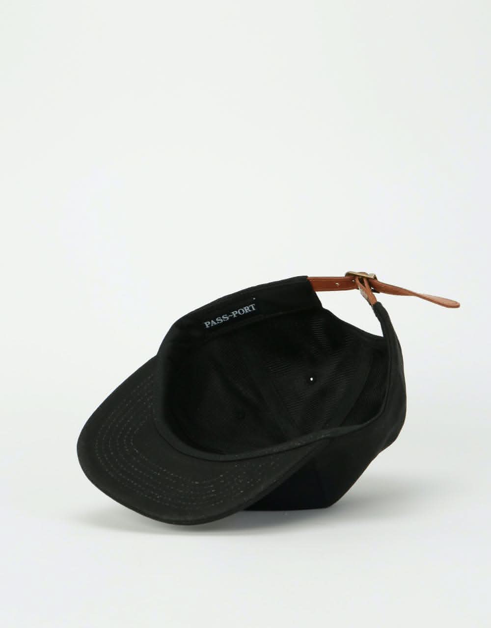 Pass Port Jamaica Strapback Cap - Black