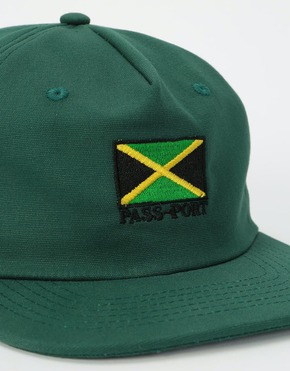 Pass Port Jamaica Strapback Cap - Green
