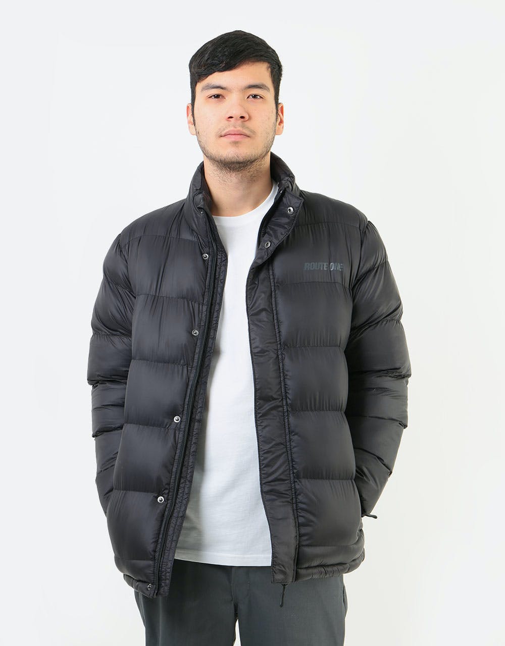 Route One Vostok Puffer Jacket - Black