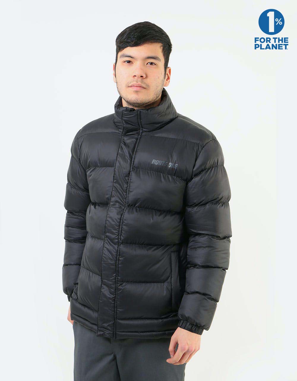 Route One Vostok Puffer Jacket - Black