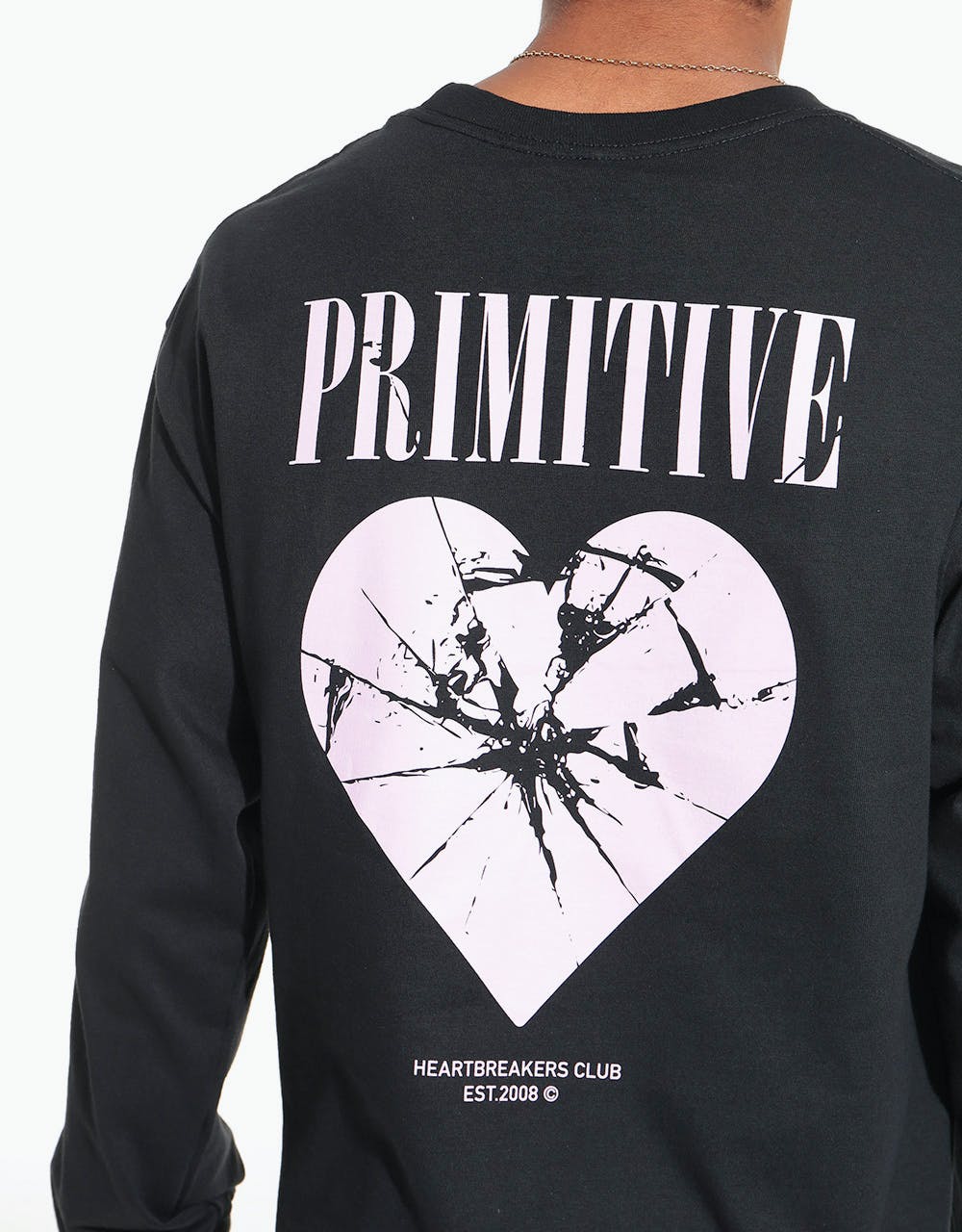 Primitive Shattered L/S T-Shirt - Black