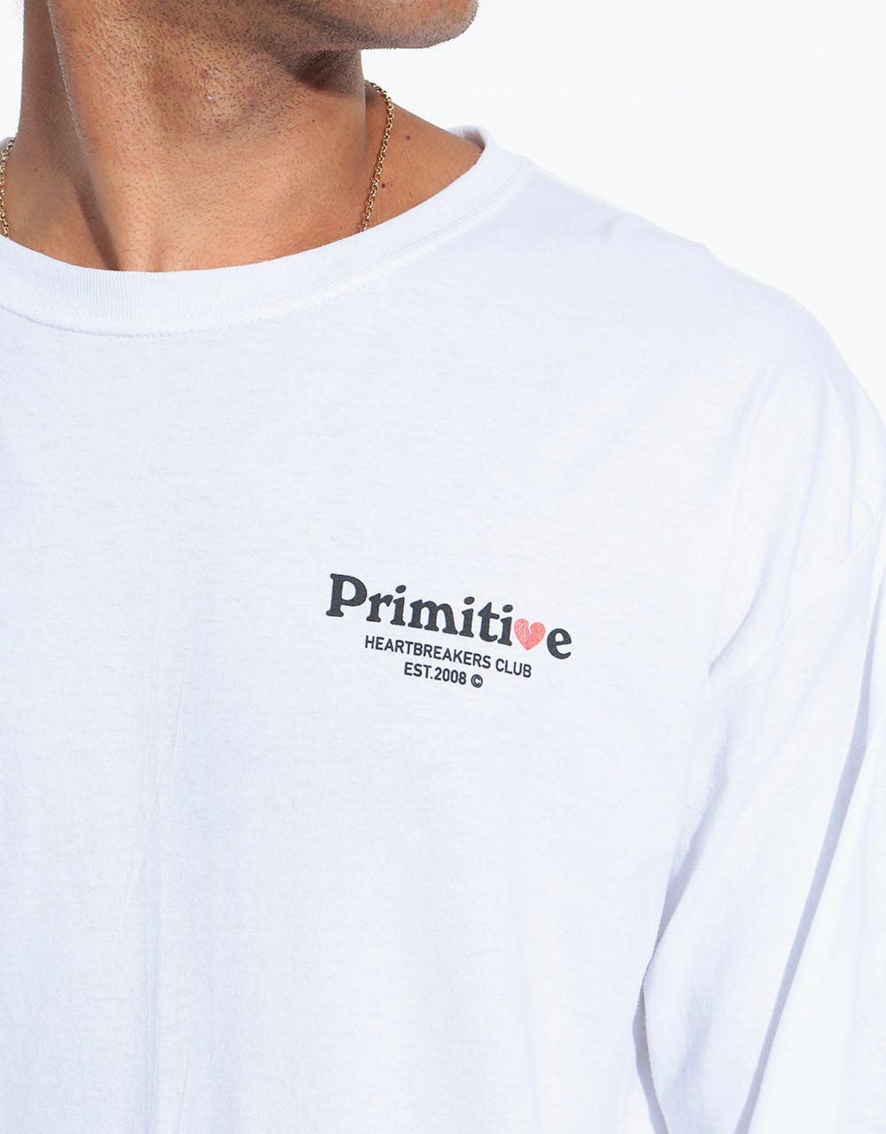 Primitive Dirty P Cupid L/S T-Shirt - White