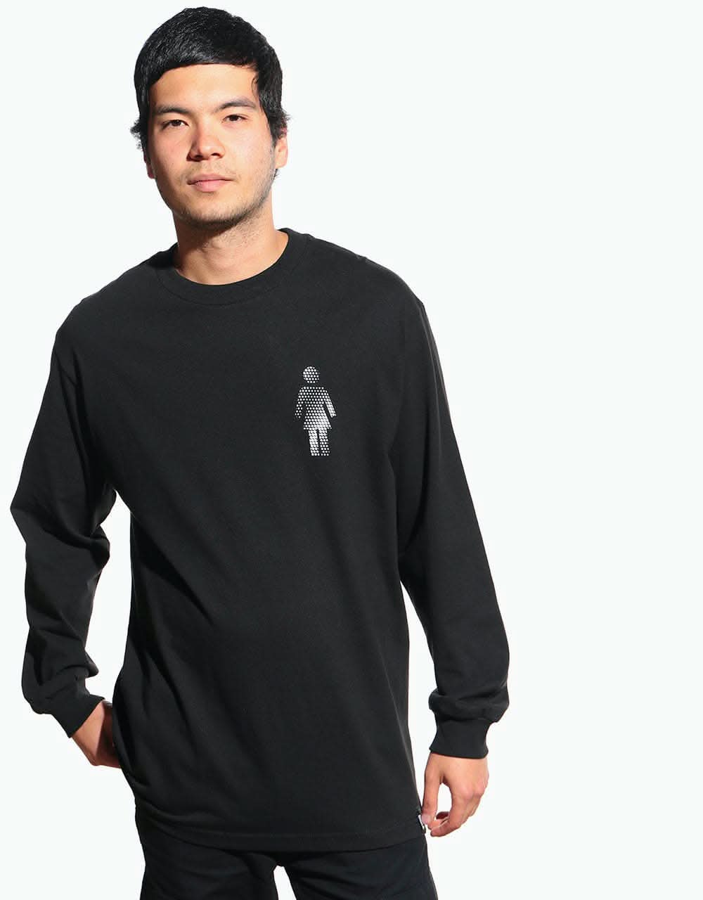 Girl Dot OG L/S T-Shirt - Black