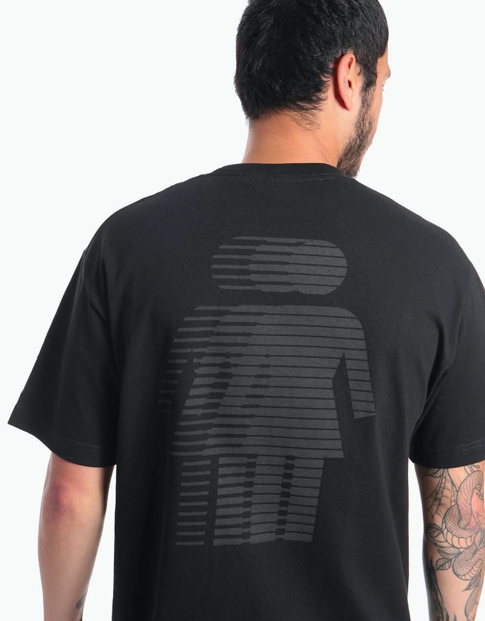 Girl National Hero Tonal T-Shirt - Black