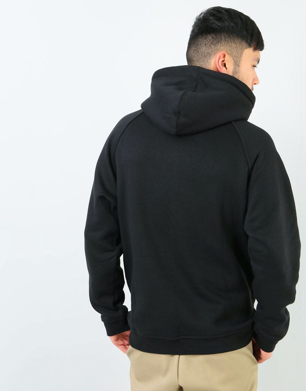 Independent Directional Raglan Pullover Hoodie - Black/Black