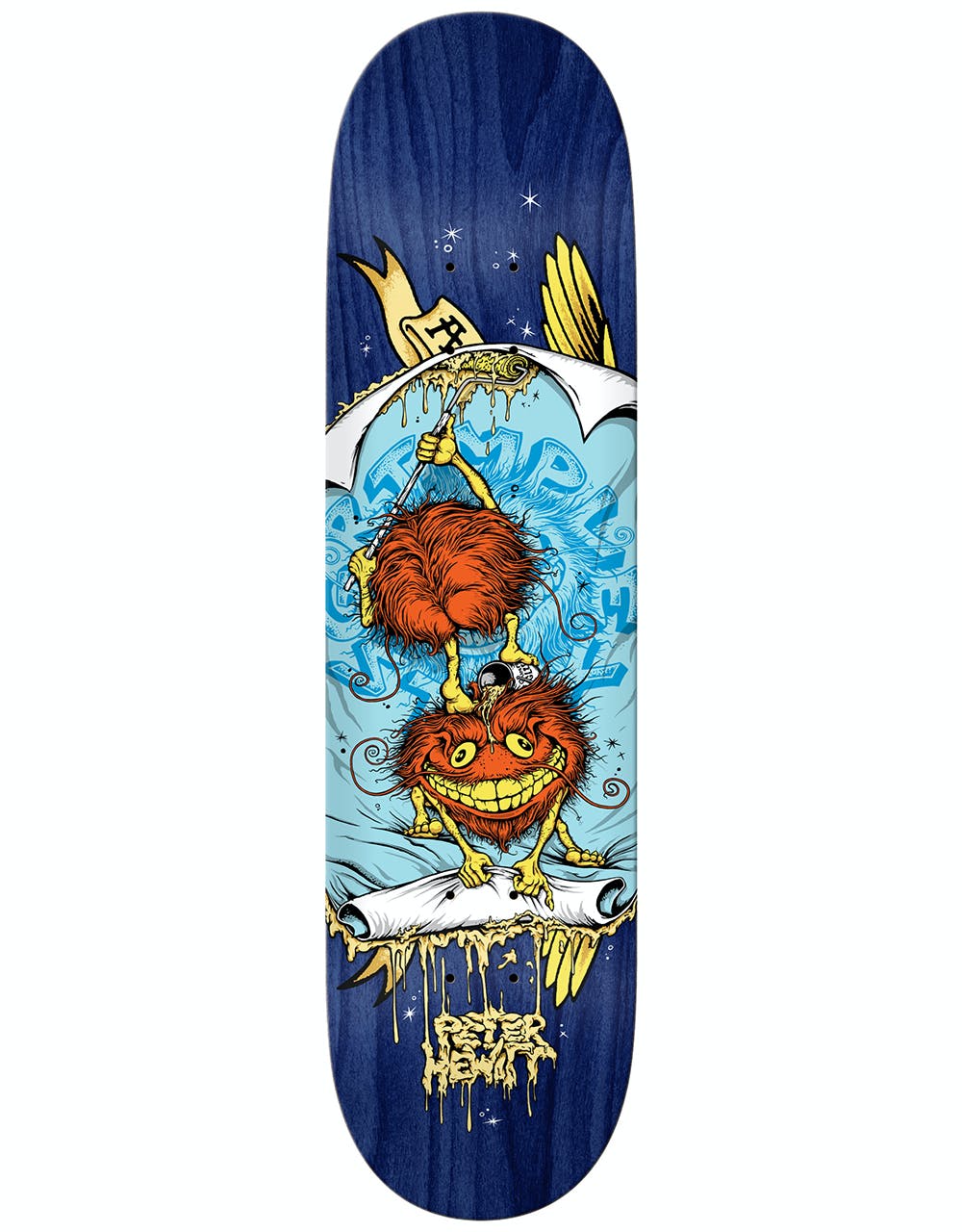 Anti Hero Hewitt Grimple Glue Skateboard Deck - 8.4"