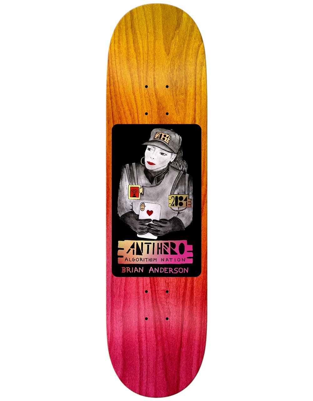 Anti Hero BA 2084 Skateboard Deck - 8.75"