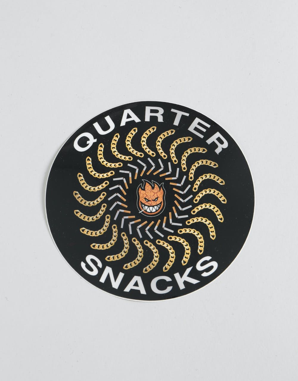 Spitfire x Quartersnacks Classic Sticker
