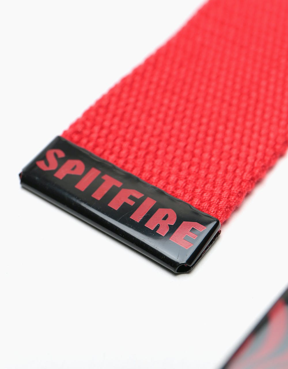 Spitfire Bighead Swirl Web Belt - Red/Black