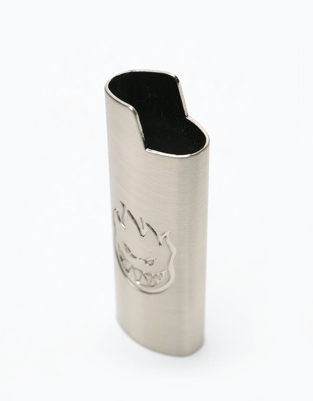 Spitfire Lighter Cover - Brushed Silver