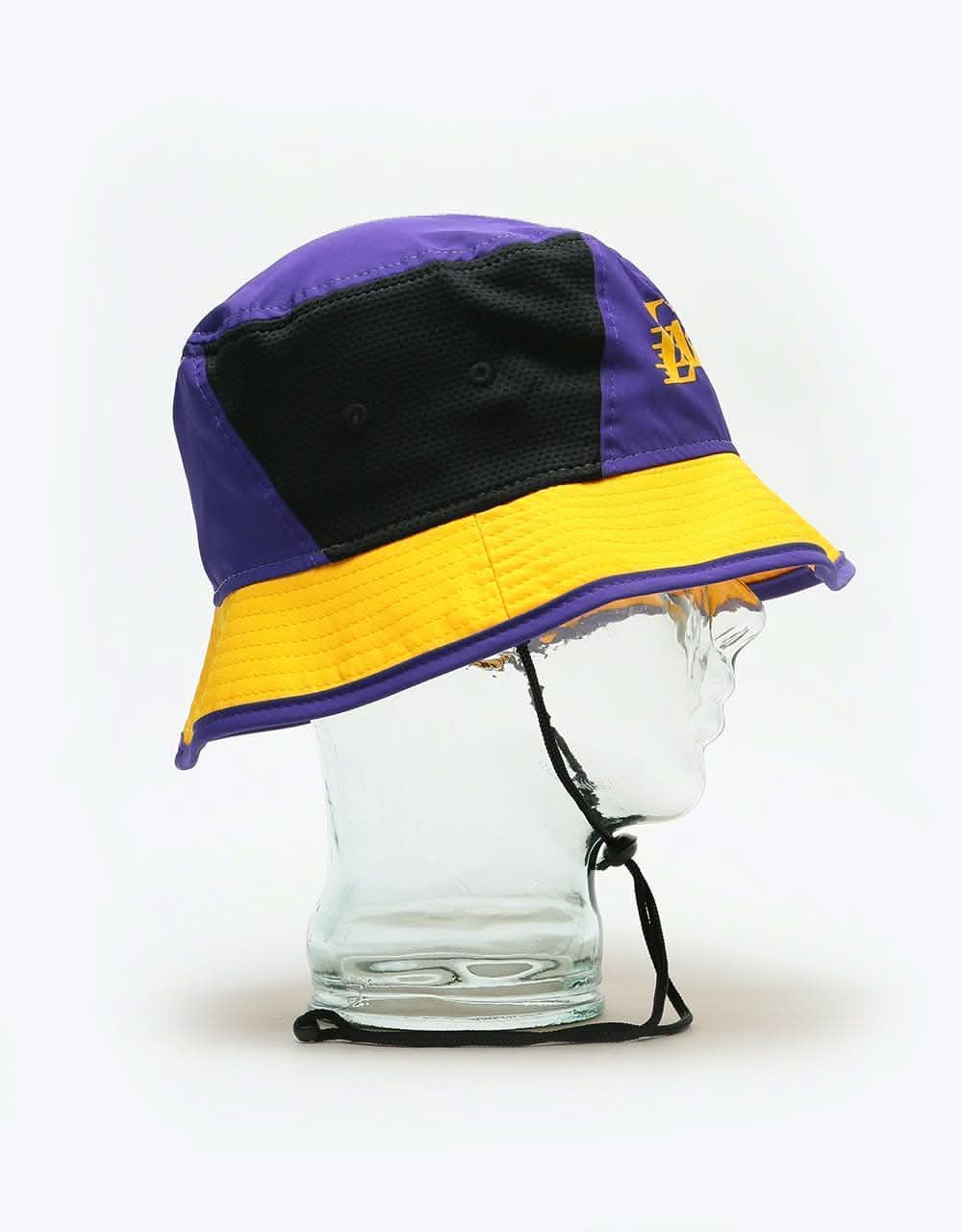 New Era NBA LA Lakers Team Bucket Hat - Purple