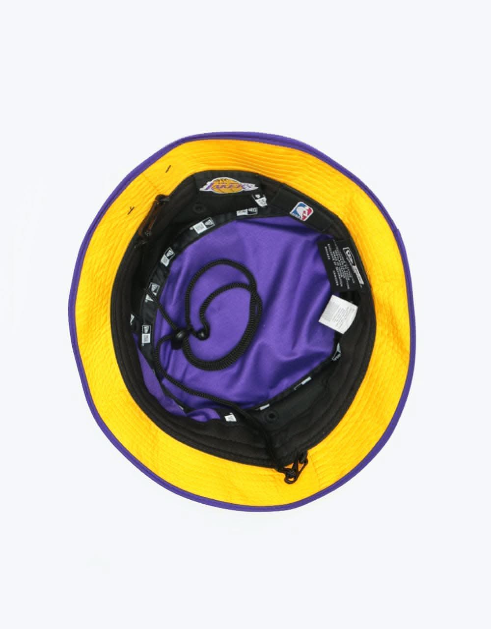 New Era NBA LA Lakers Team Bucket Hat - Purple