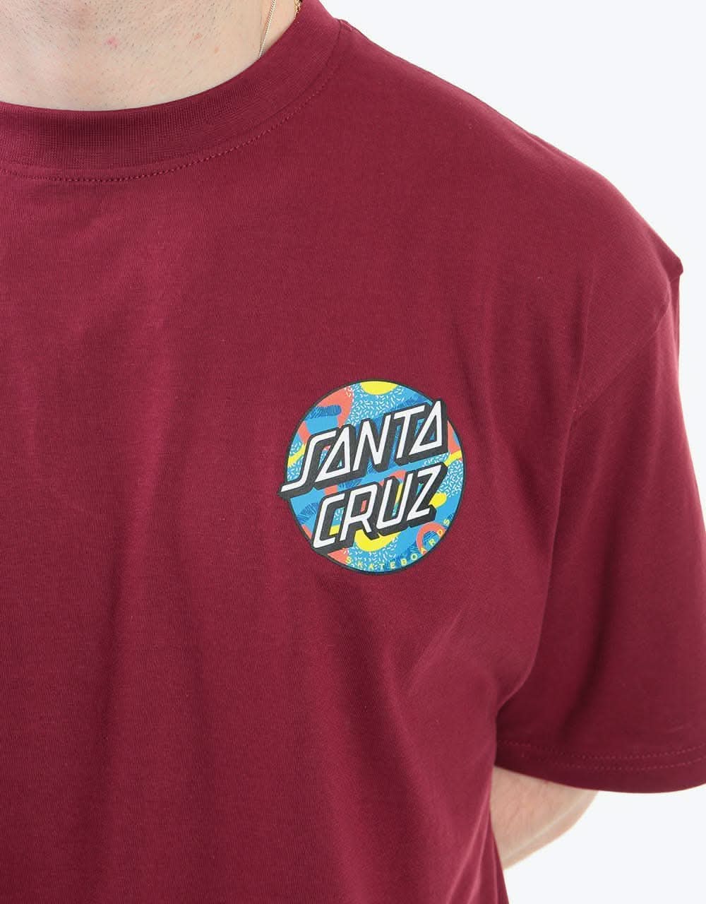Santa Cruz Primary Dot T-Shirt - Wine