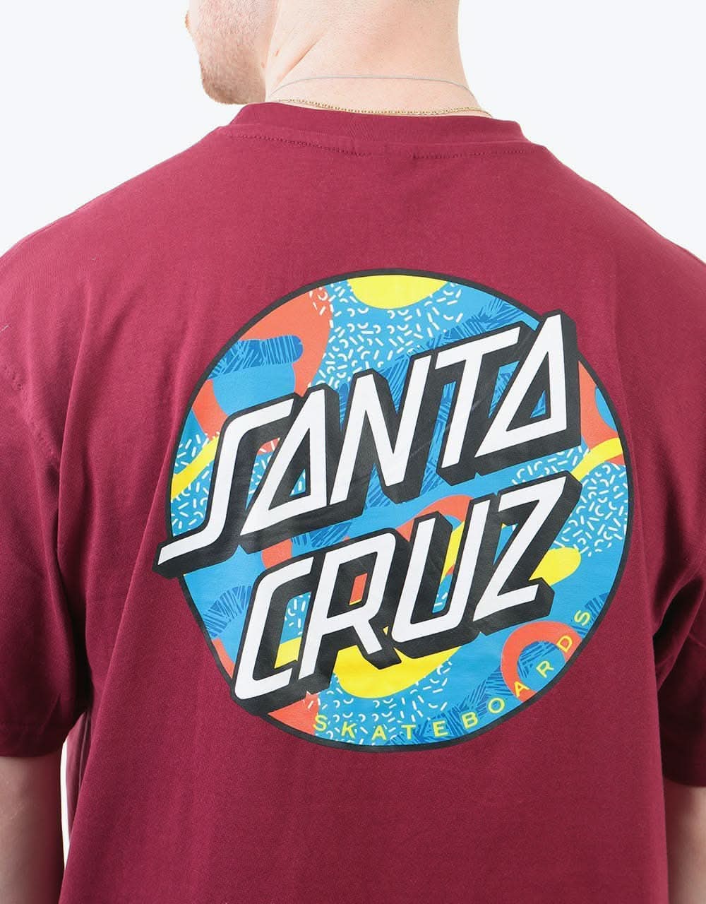 Santa Cruz Primary Dot T-Shirt - Wine