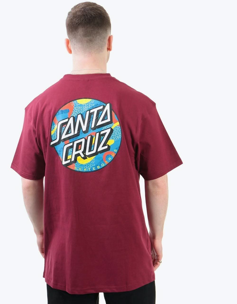 Santa Cruz Primary Dot T-Shirt - Wine