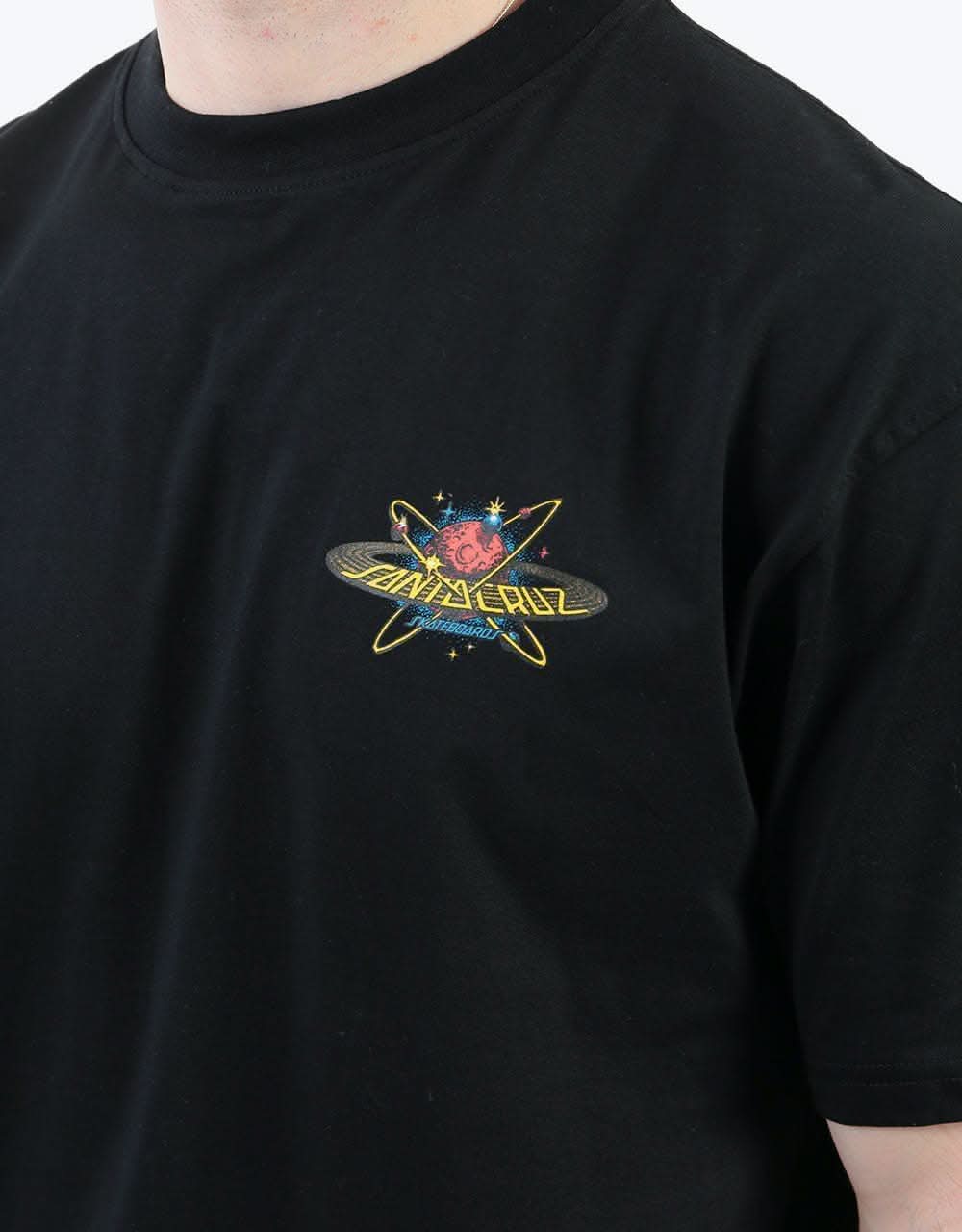 Santa Cruz Cosmica T-Shirt - Black