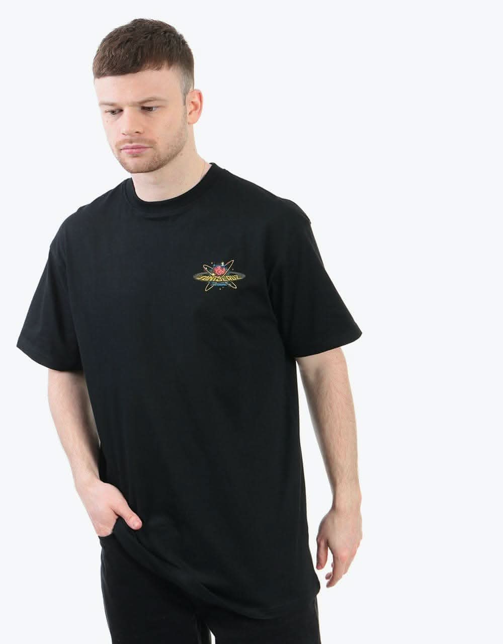 Santa Cruz Cosmica T-Shirt - Black