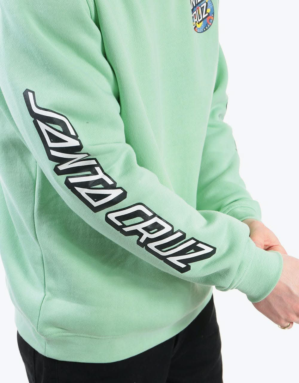 Santa Cruz Primary Dot Crew - Mint