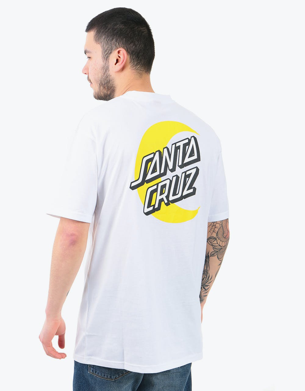 Santa Cruz Moon Dot T-Shirt - White
