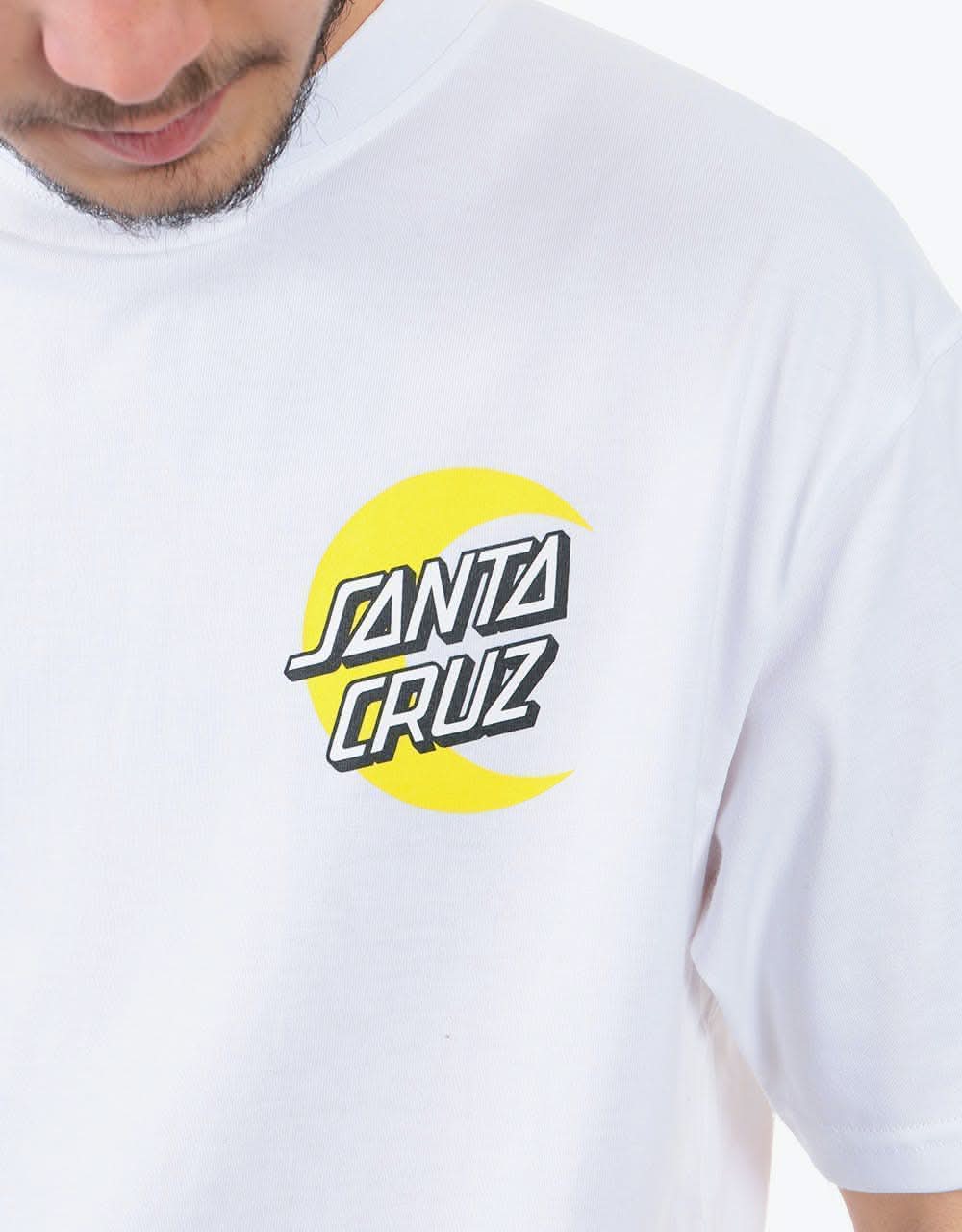 Santa Cruz Moon Dot T-Shirt - White