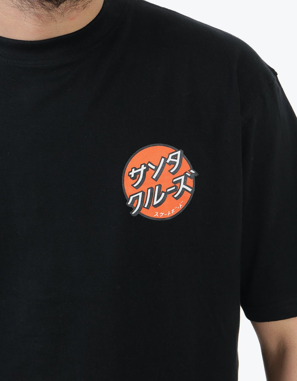 Santa Cruz Other Japanese Dot T-Shirt - Black