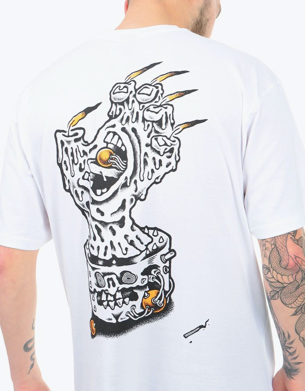 Santa Cruz Black Magic Hand T-Shirt - White