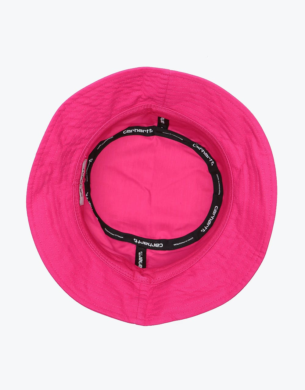 Carhartt WIP Script Bucket Hat - Ruby Pink/Black