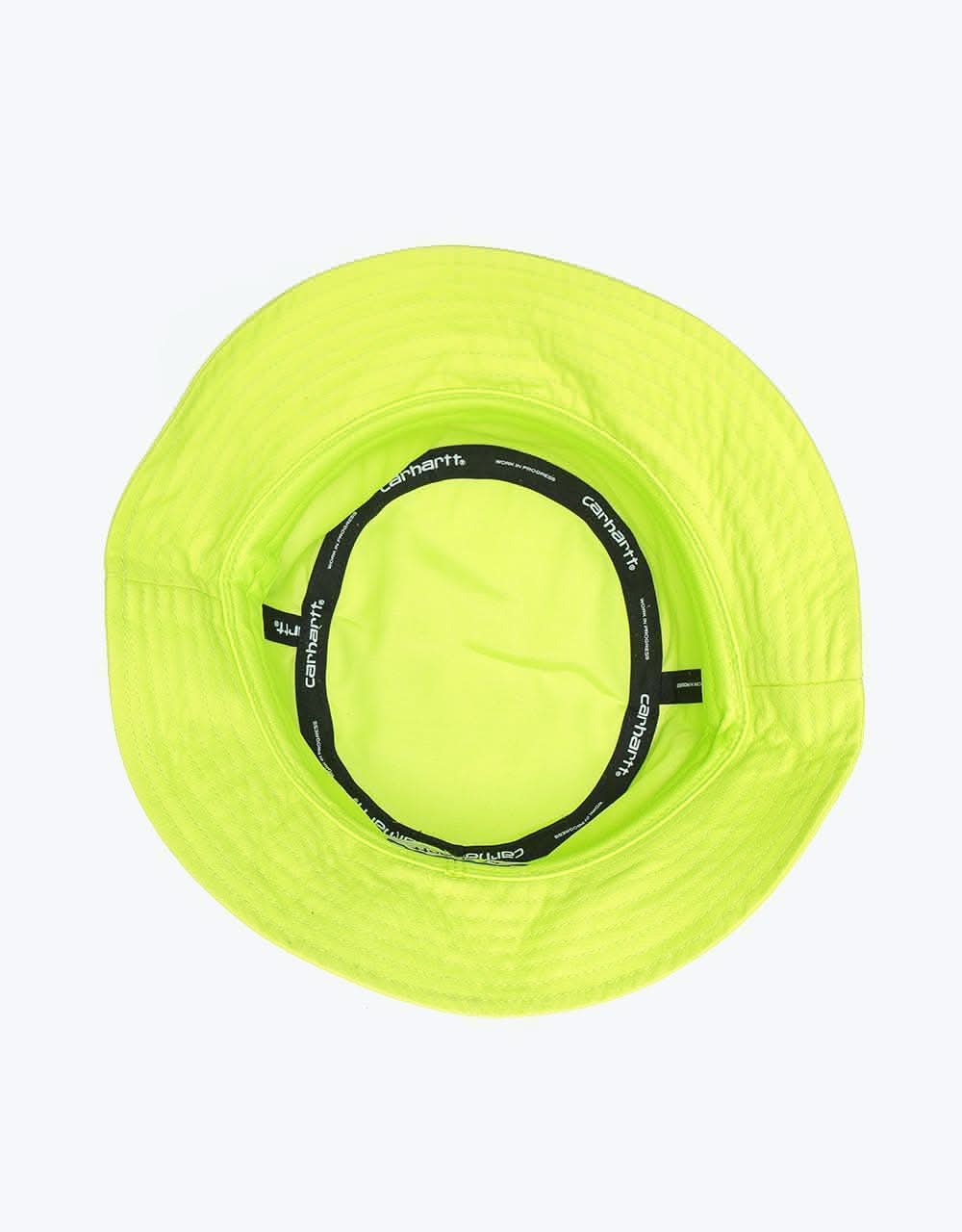 Carhartt WIP Script Bucket Hat - Lime/Black