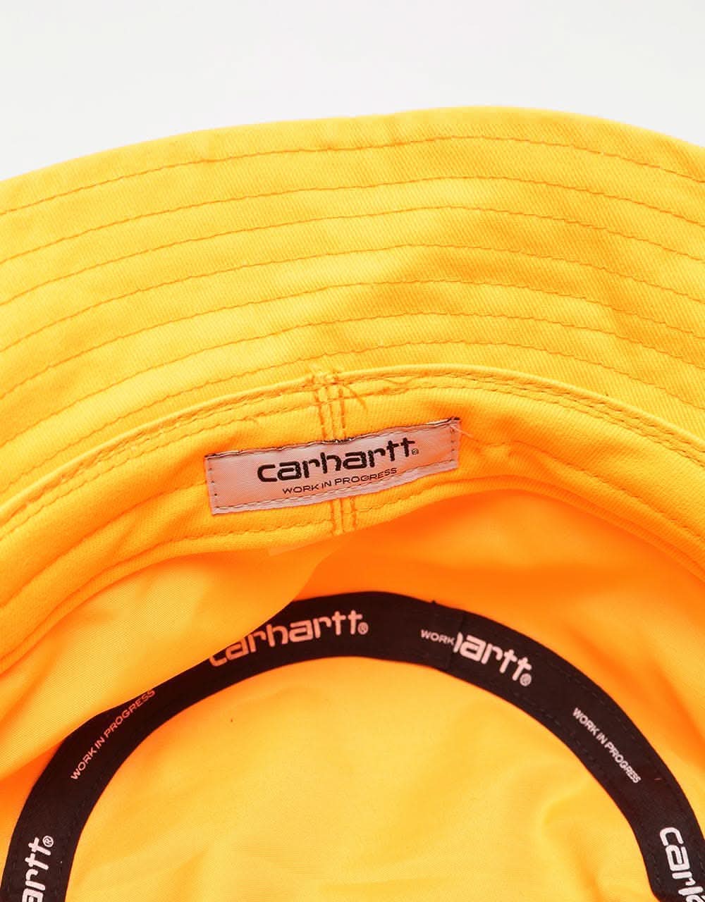 Carhartt WIP Script Bucket Hat - Pop Orange/Black