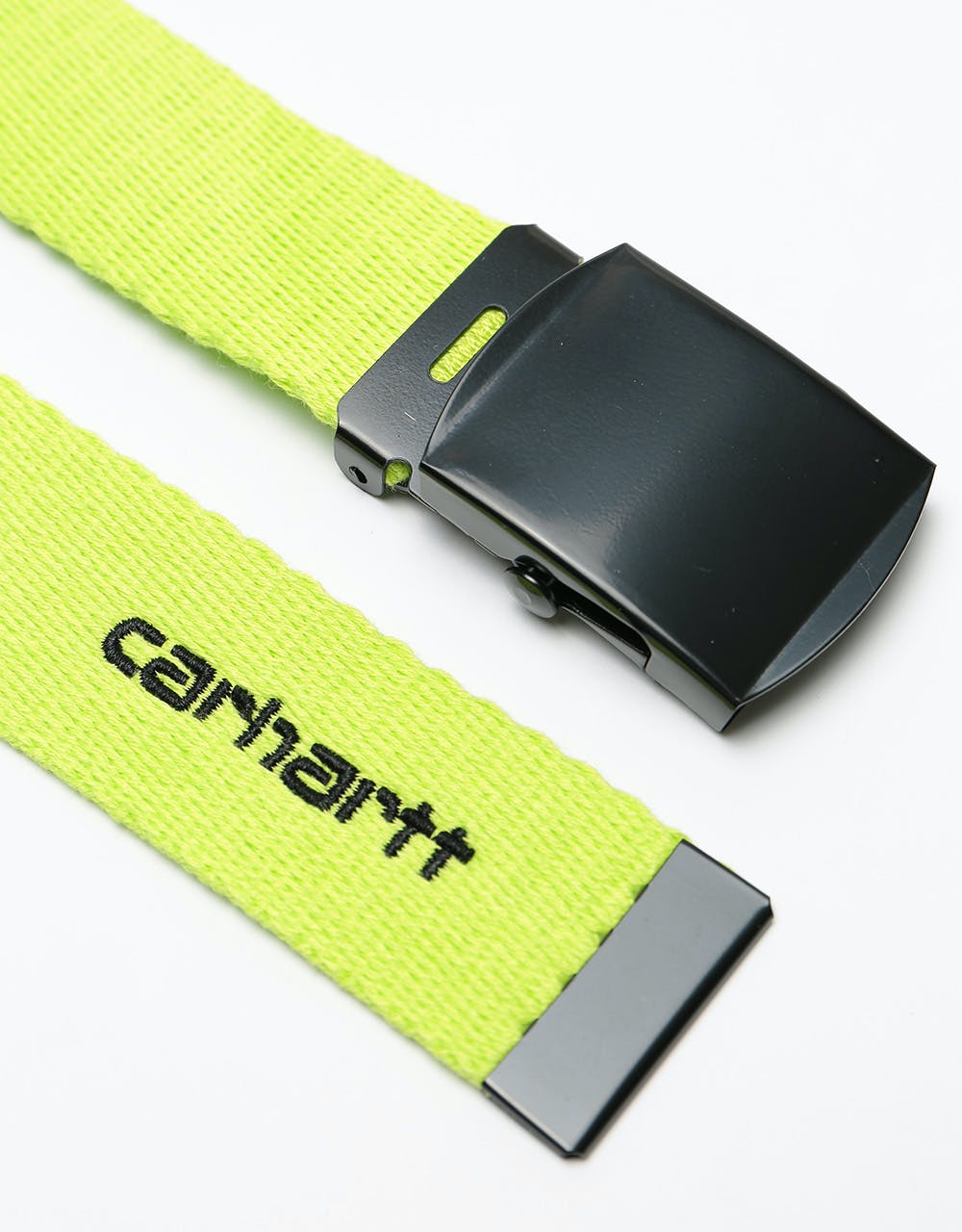 Carhartt WIP Orbit Web Belt - Lime/Black