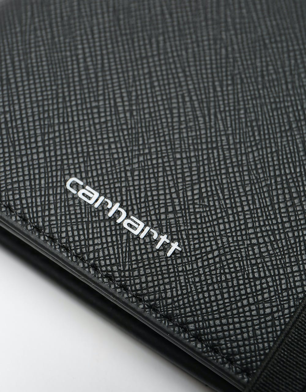 Carhartt WIP Leather Rock-it Wallet - Black