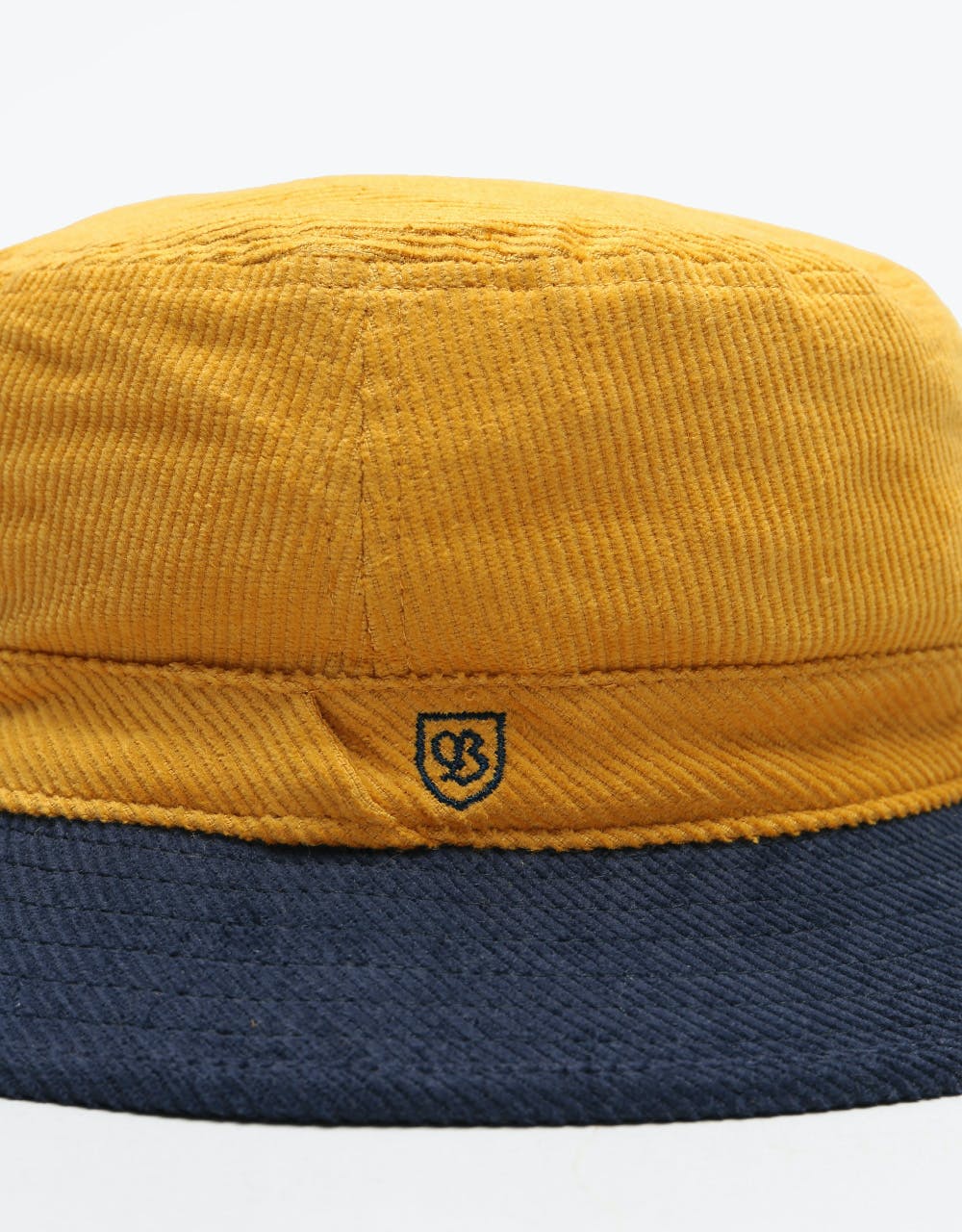 Brixton B-Shield Bucket Hat - Sunset Yellow/Washed Navy