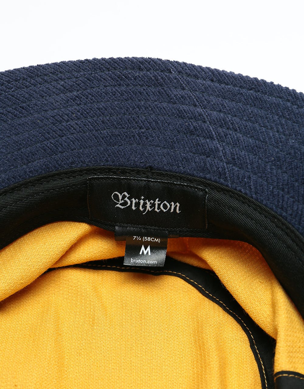 Brixton B-Shield Bucket Hat - Sunset Yellow/Washed Navy