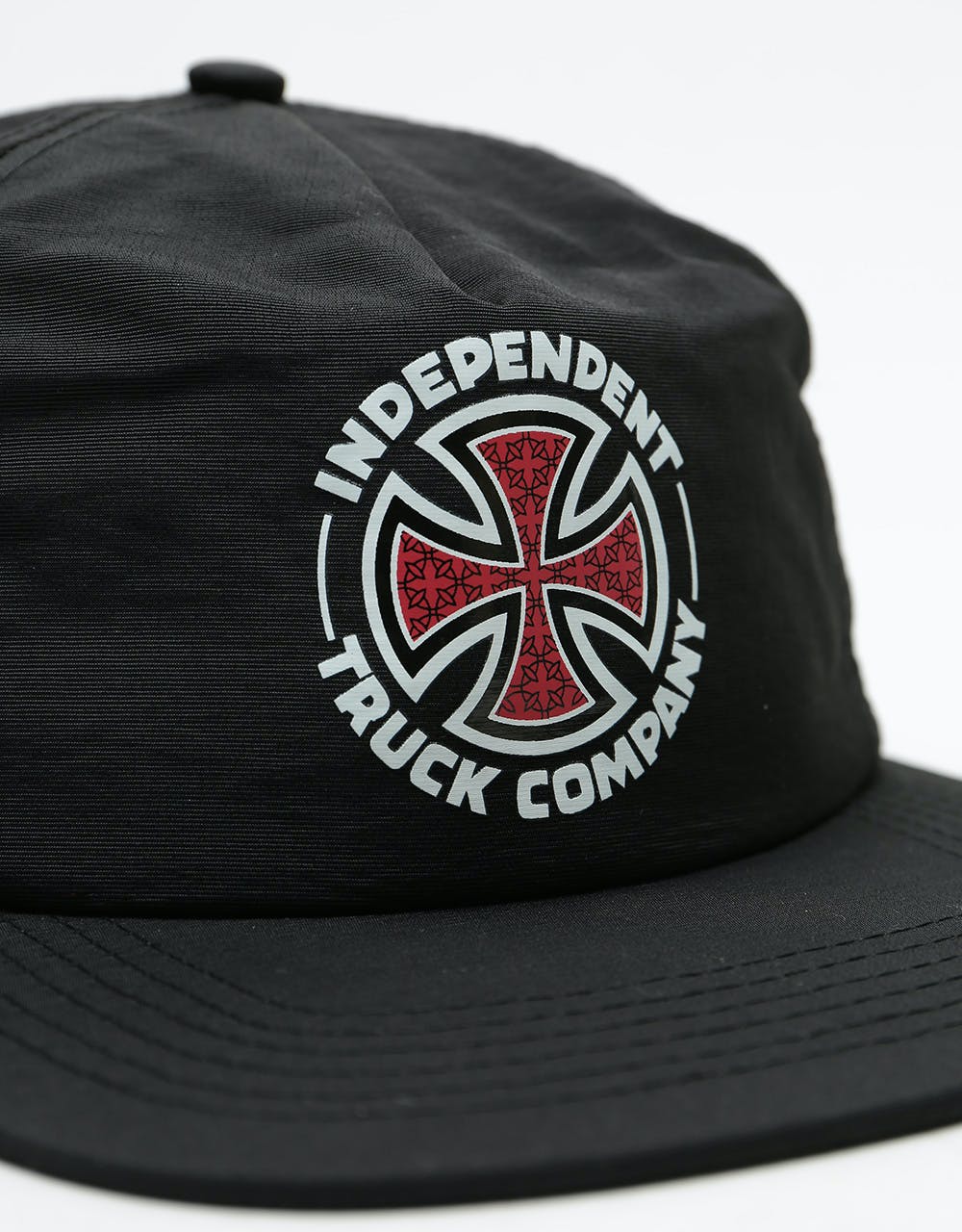 Independent Repeat Crosses Clip Cap - Black