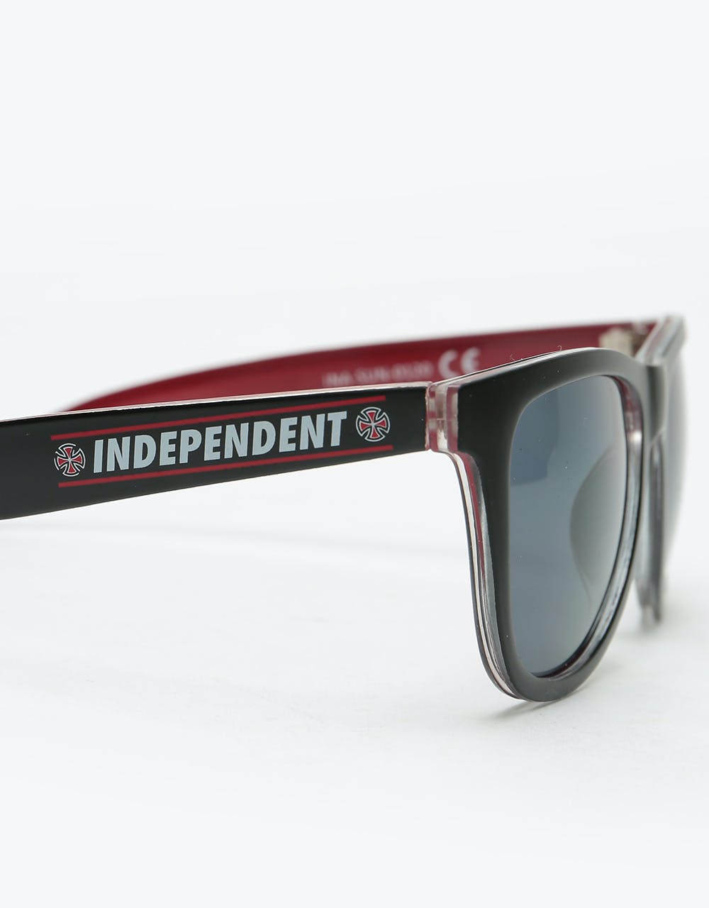 Independent Shear Sunglasses - Black/Red