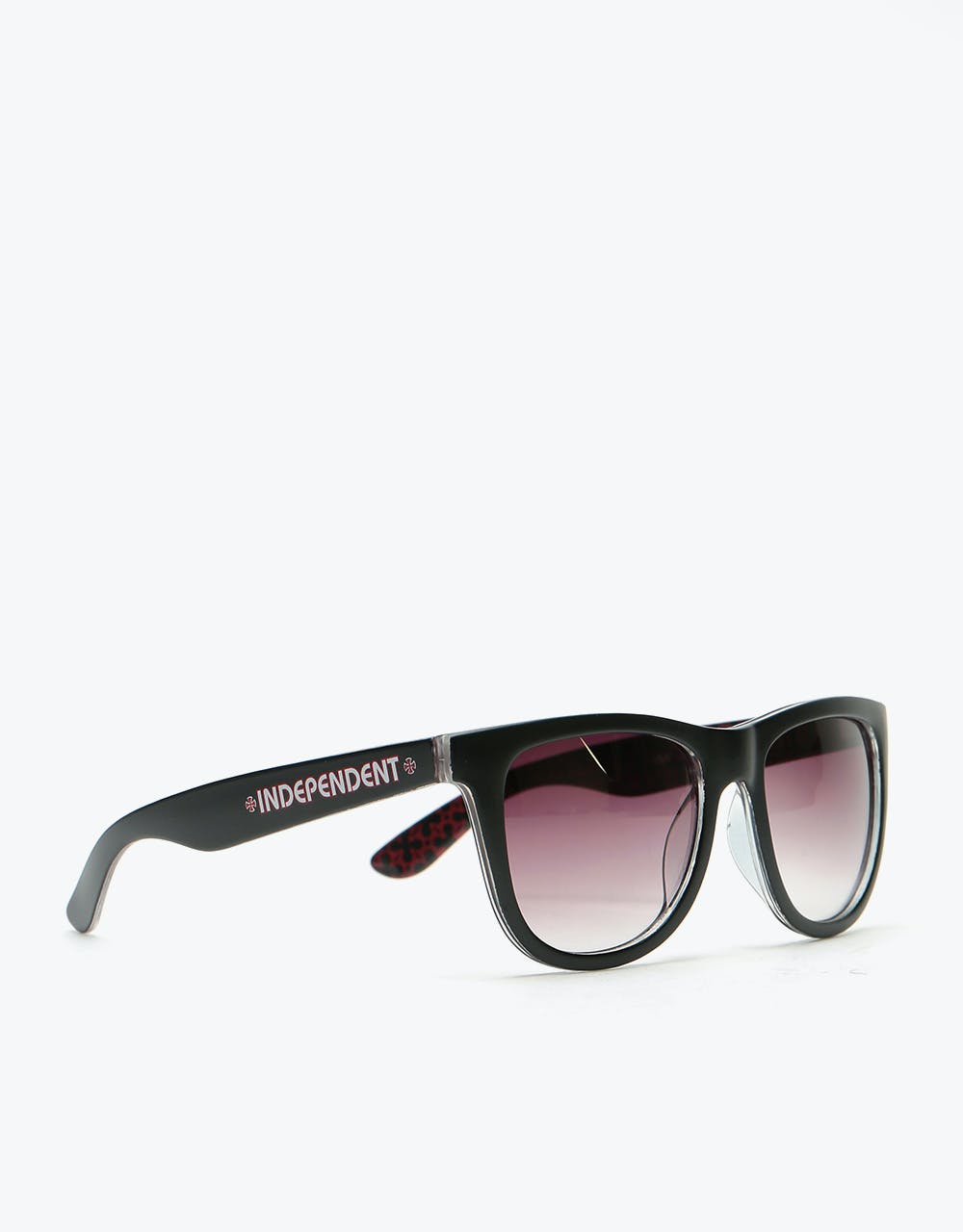 Independent Repeat Cross Sunglasses - Black/Red