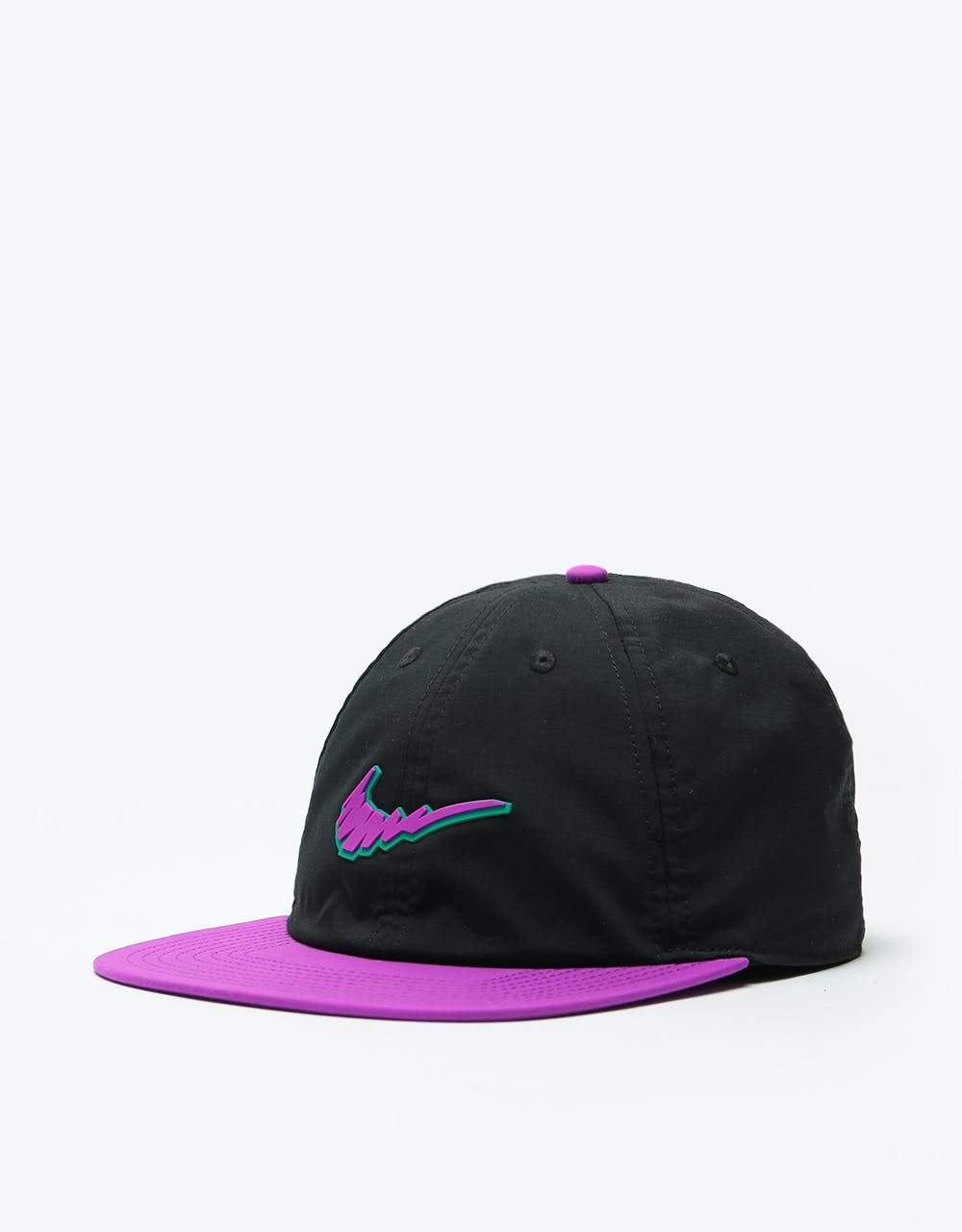 Nike SB H86 Cap Flatbill Logo Cap - Black/Vivid Purple
