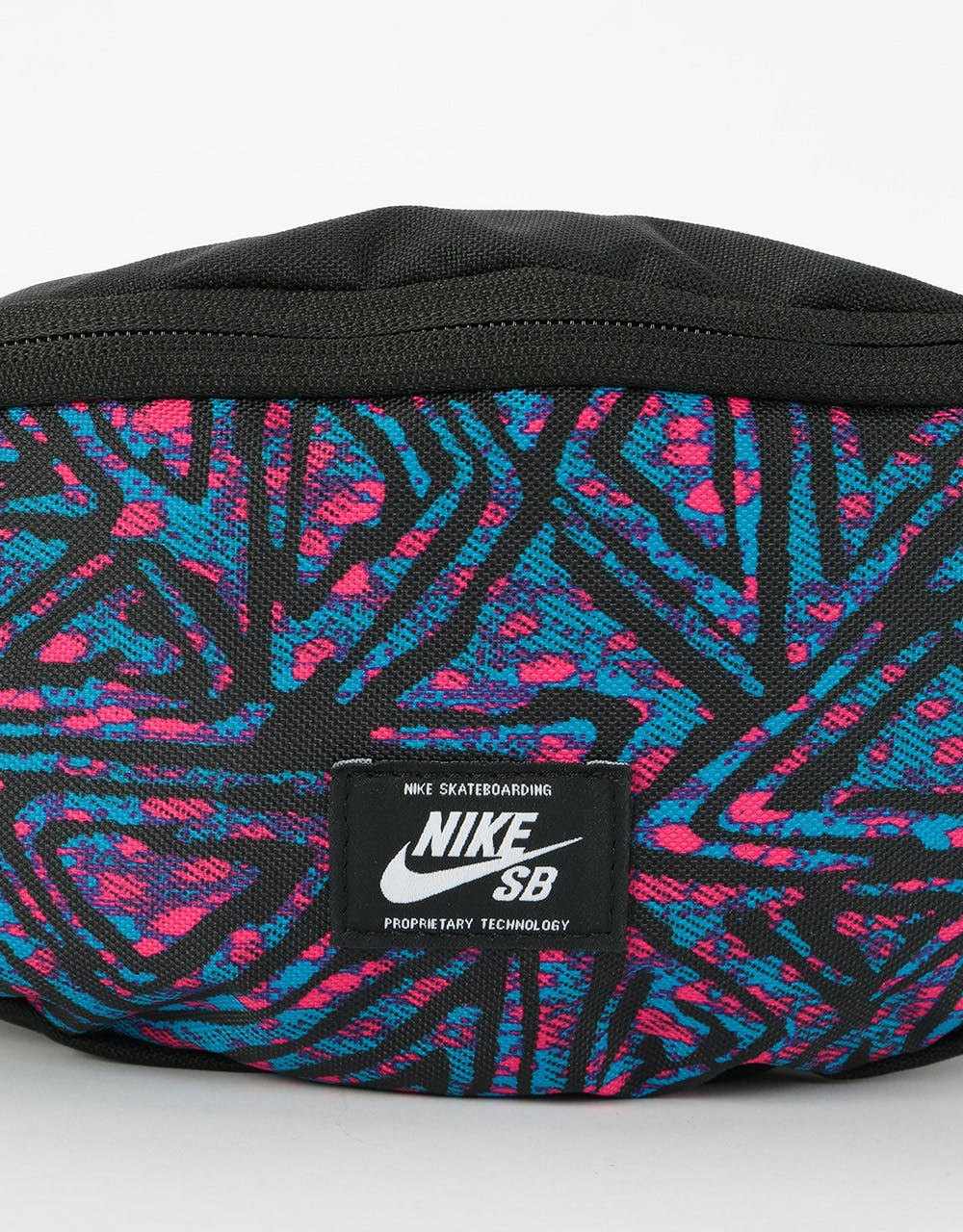 Nike SB Nike Woven Heritage Cross Body Bag - Black/Laser Blue/White