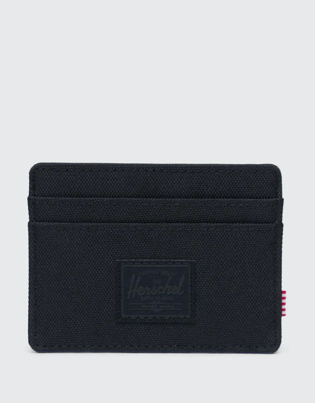Herschel Supply Co. Charlie RFID Card Holder - Black/Black