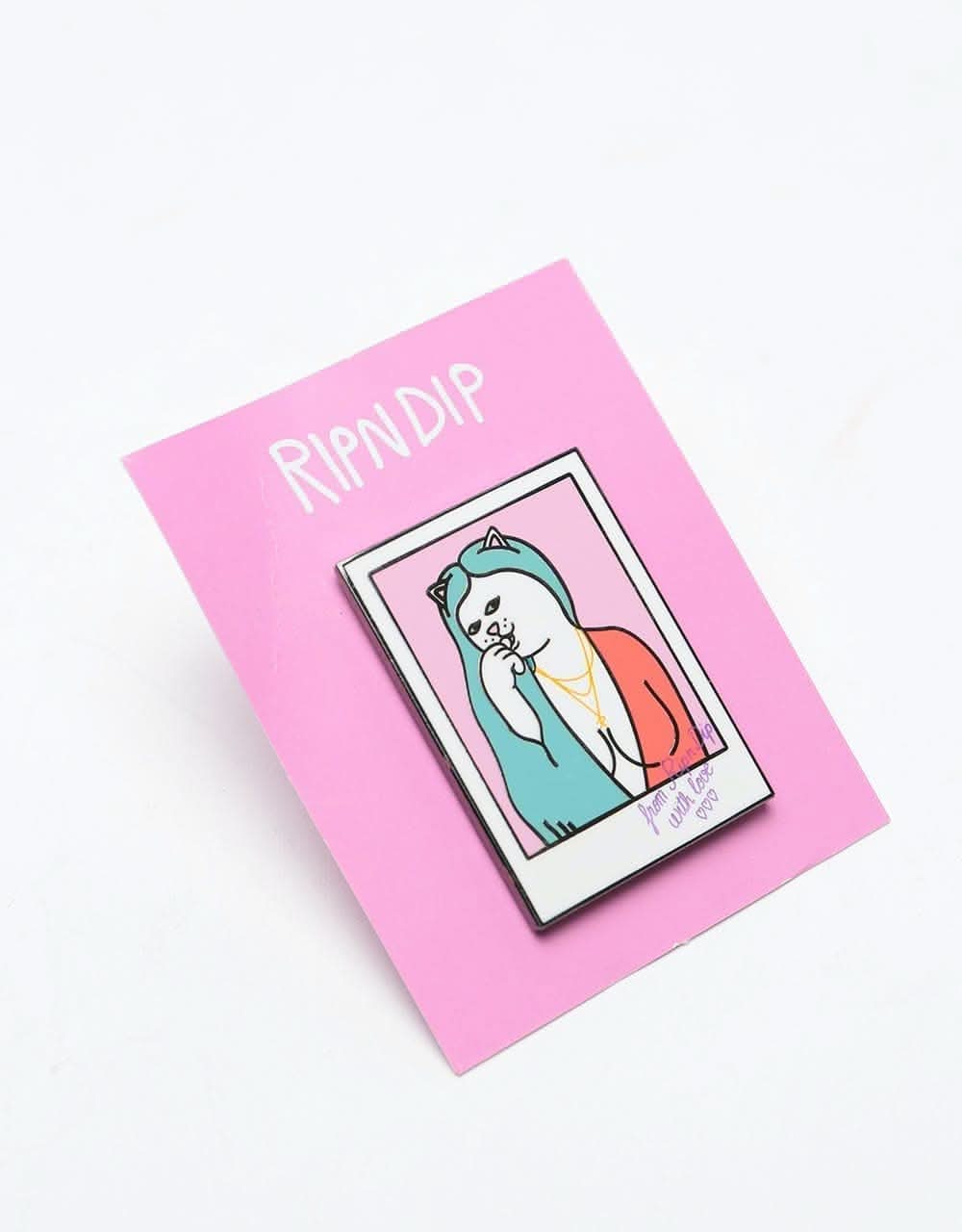RIPNDIP Love Letter Pin - Multi