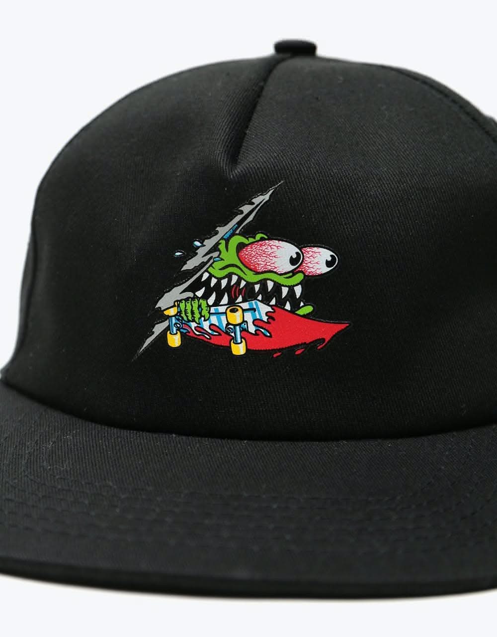 Santa Cruz Slashed Cap - Black