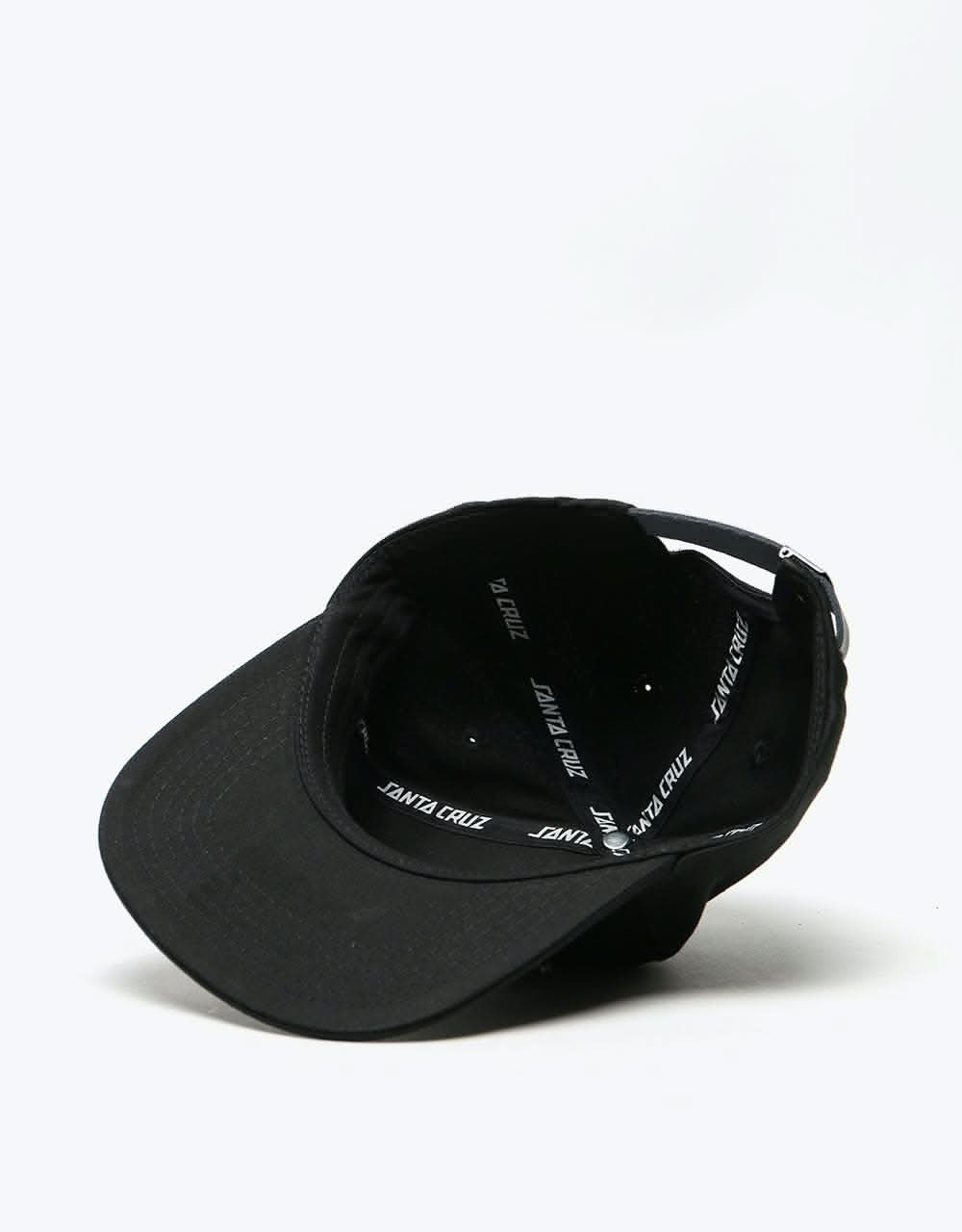 Santa Cruz Slashed Cap - Black