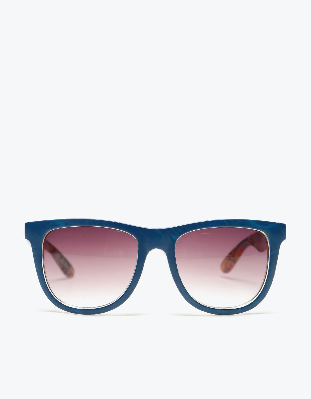 Santa Cruz Kendall Snake Sunglasses - Navy/Printed