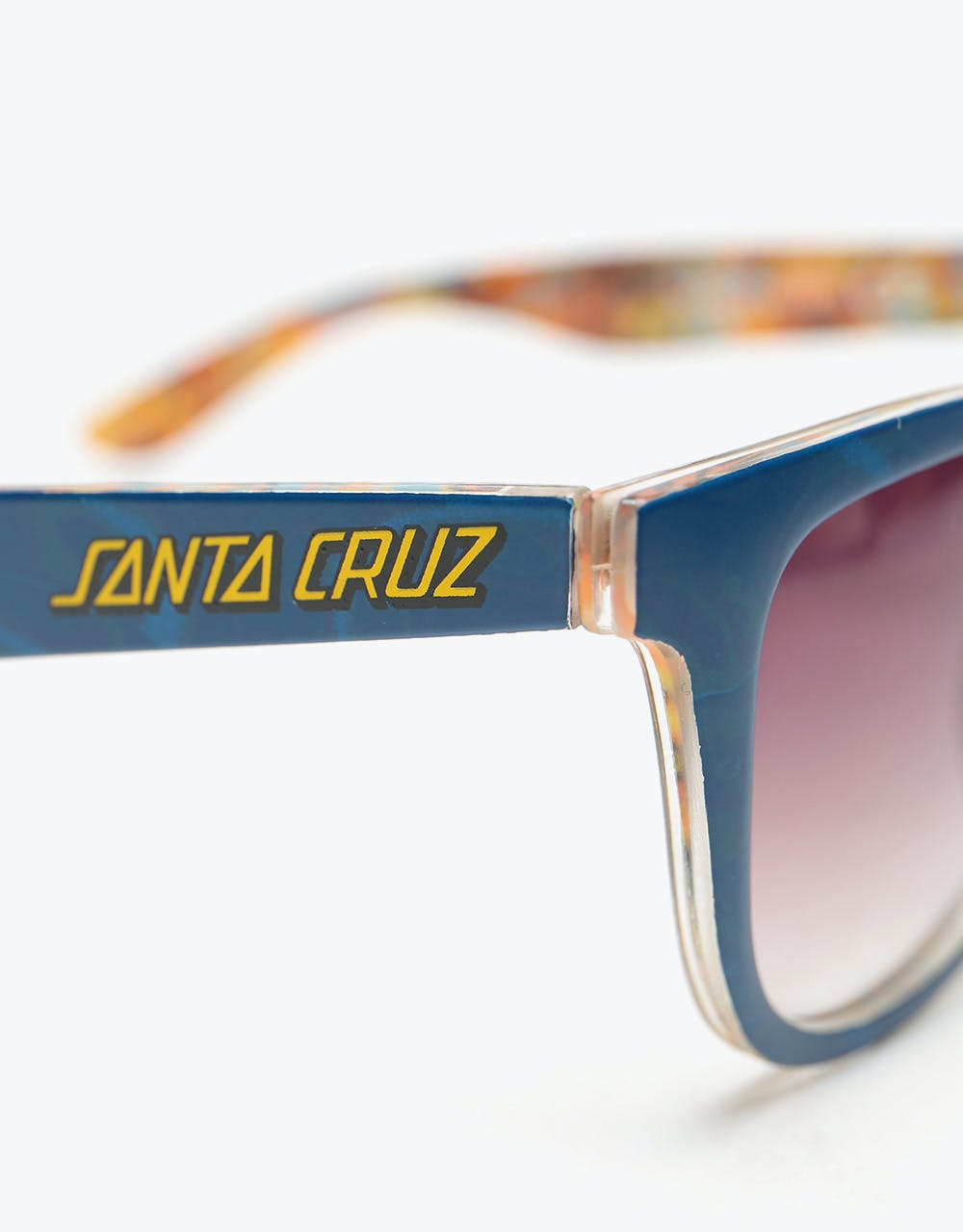 Santa Cruz Kendall Snake Sunglasses - Navy/Printed
