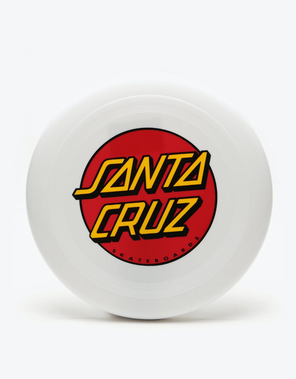 Santa Cruz Dot Frisbee - White