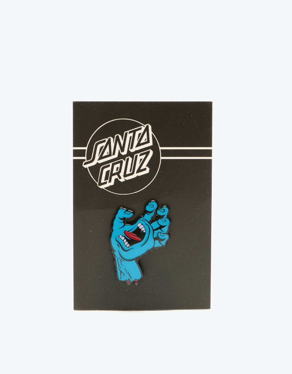 Santa Cruz Screaming Hand Pin  - Blue