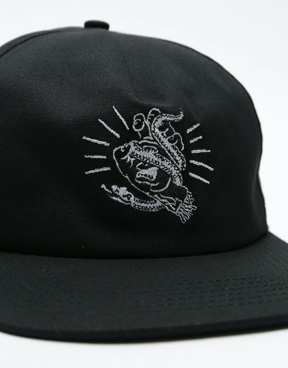 Santa Cruz Snake Bite Cap - Black