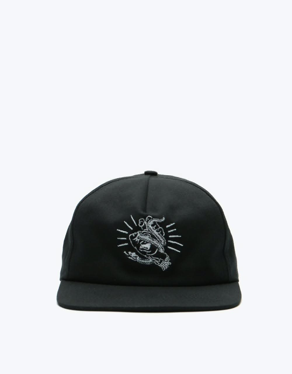 Santa Cruz Snake Bite Cap - Black